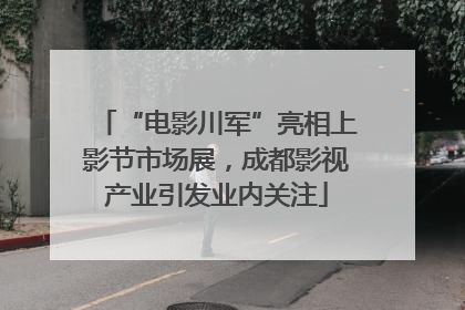 “电影川军”亮相上影节市场展，成都影视产业引发业内关注