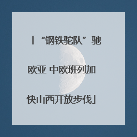 “钢铁驼队”驰欧亚 中欧班列加快山西开放步伐