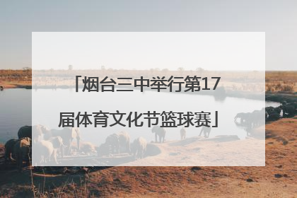 烟台三中举行第17届体育文化节篮球赛