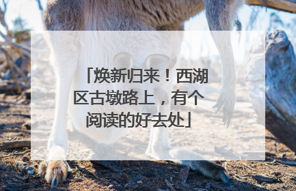 焕新归来！西湖区古墩路上，有个阅读的好去处