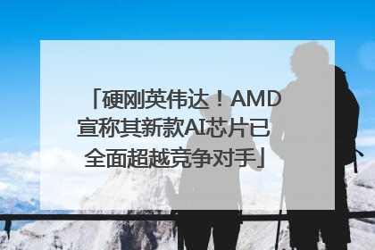 硬刚英伟达！AMD宣称其新款AI芯片已全面超越竞争对手