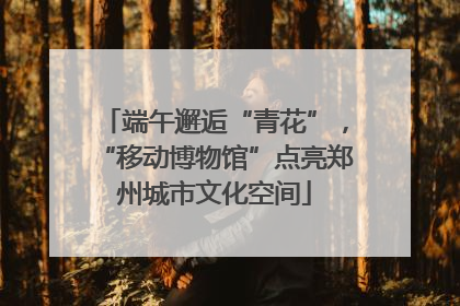 端午邂逅“青花”，“移动博物馆”点亮郑州城市文化空间