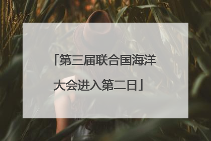 第三届联合国海洋大会进入第二日