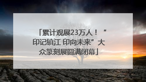 累计观展23万人！“印记镇江 印向未来”大众篆刻展圆满闭幕