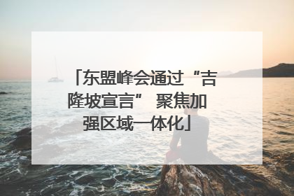 东盟峰会通过“吉隆坡宣言” 聚焦加强区域一体化