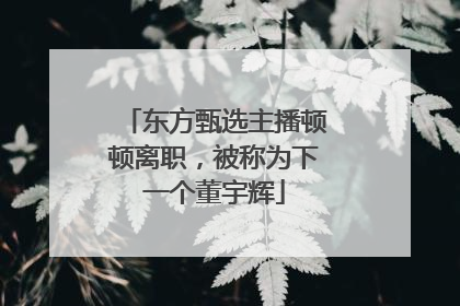东方甄选主播顿顿离职，被称为下一个董宇辉