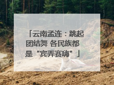 云南孟连：跳起团结舞 各民族都是“宾弄赛嗨”