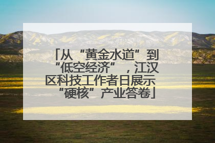 从“黄金水道”到“低空经济”，江汉区科技工作者日展示“硬核”产业答卷