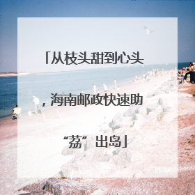 从枝头甜到心头，海南邮政快速助“荔”出岛