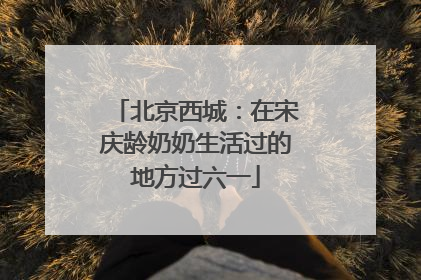 北京西城：在宋庆龄奶奶生活过的地方过六一