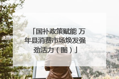 国补政策赋能 万年县消费市场焕发强劲活力（图）