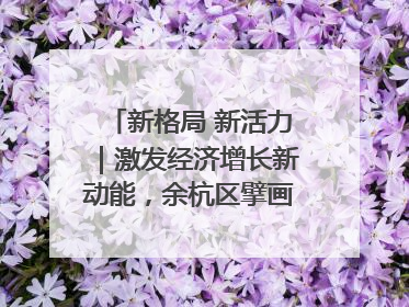 新格局 新活力｜激发经济增长新动能，余杭区擘画消费市场新布局