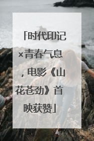 时代印记×青春气息，电影《山花苍劲》首映获赞