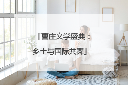 曹庄文学盛典：乡土与国际共舞