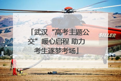 武汉“高考主题公交”暖心启程 助力考生逐梦考场