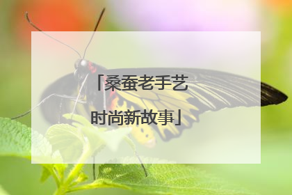 桑蚕老手艺 时尚新故事