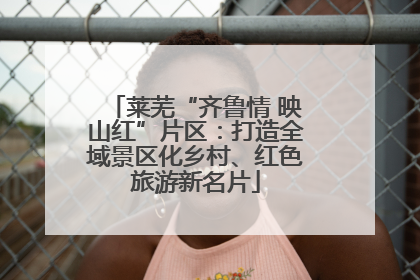 莱芜“齐鲁情 映山红”片区：打造全域景区化乡村、红色旅游新名片
