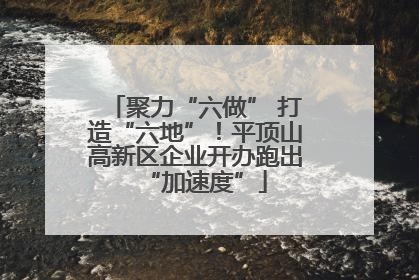 聚力“六做” 打造“六地”！平顶山高新区企业开办跑出“加速度”