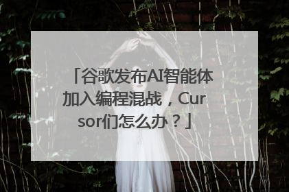 谷歌发布AI智能体加入编程混战，Cursor们怎么办？