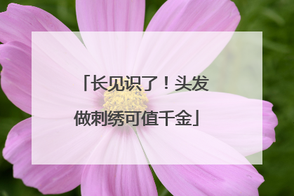 长见识了！头发做刺绣可值千金