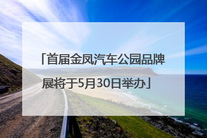 首届金凤汽车公园品牌展将于5月30日举办