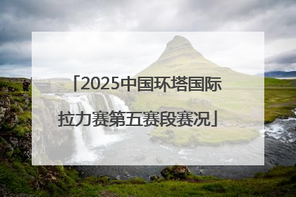 2025中国环塔国际拉力赛第五赛段赛况