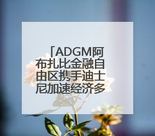 ADGM阿布扎比金融自由区携手迪士尼加速经济多元化转型