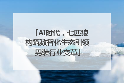 AI时代，七匹狼构筑数智化生态引领男装行业变革