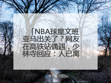 NBA球星文班亚马出关了？网友在高铁站偶遇，少林寺回应：人已离开寺院